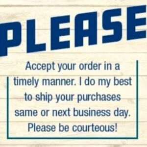 Please be mindful & courteous!